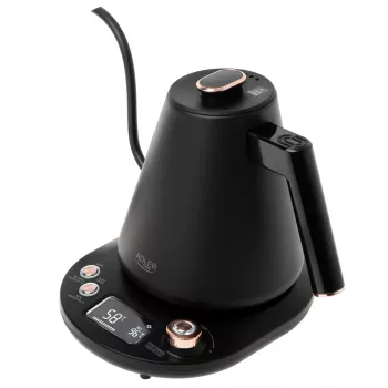 Adler AD 1349 chaleira com bico longo 1,0 L preto