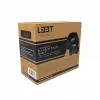 Conjunto de almofadas de cadeira gaming de luxo L33T Gaming 160382, espuma com memória, veludo, ultra macio, Preto