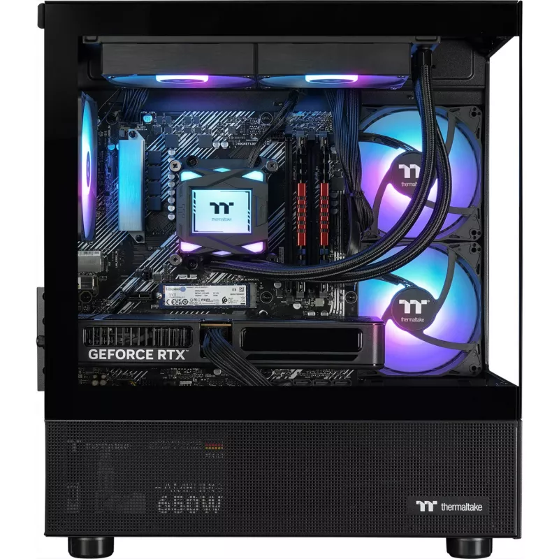 FTW V170A 5070 Elite preto, PC gaming preto/transparente, Windows 11 Home