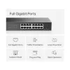 Mercusys MS116GS switch de rede Gigabit Ethernet (10/100/1000) preto