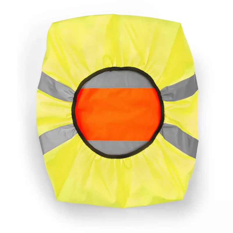 Mochila DICOTA Hi-Vis V2 preta 320x220x455mm PET TPU