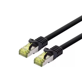 Cabo de rede LOGON SSTP Cat6a RJ-45 RJ-45 3 m preto