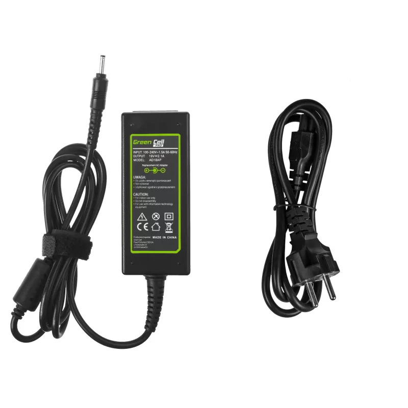 Fonte de alimentação Green Cell AD18AP Indoor 40 W preto