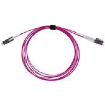 Cabo de fibra ótica BlueOptics NM7902QD116005M-BO SN LC OM4 5 m preto rosa branco