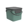 Contentor de resíduos rotho Albula 40 L retangular plástico, verde, 40 L, 400×358×340 mm