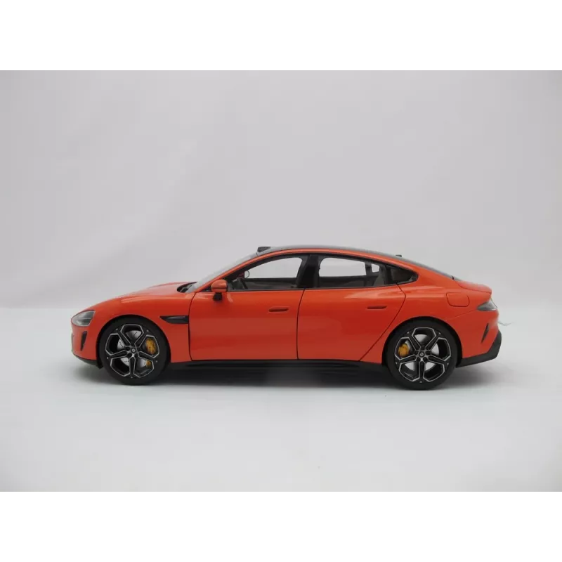 Modelo de carro em ferro fundido Xiaomi SU7 escala 1:18, pré-montado, B278×T108×H81,5 mm