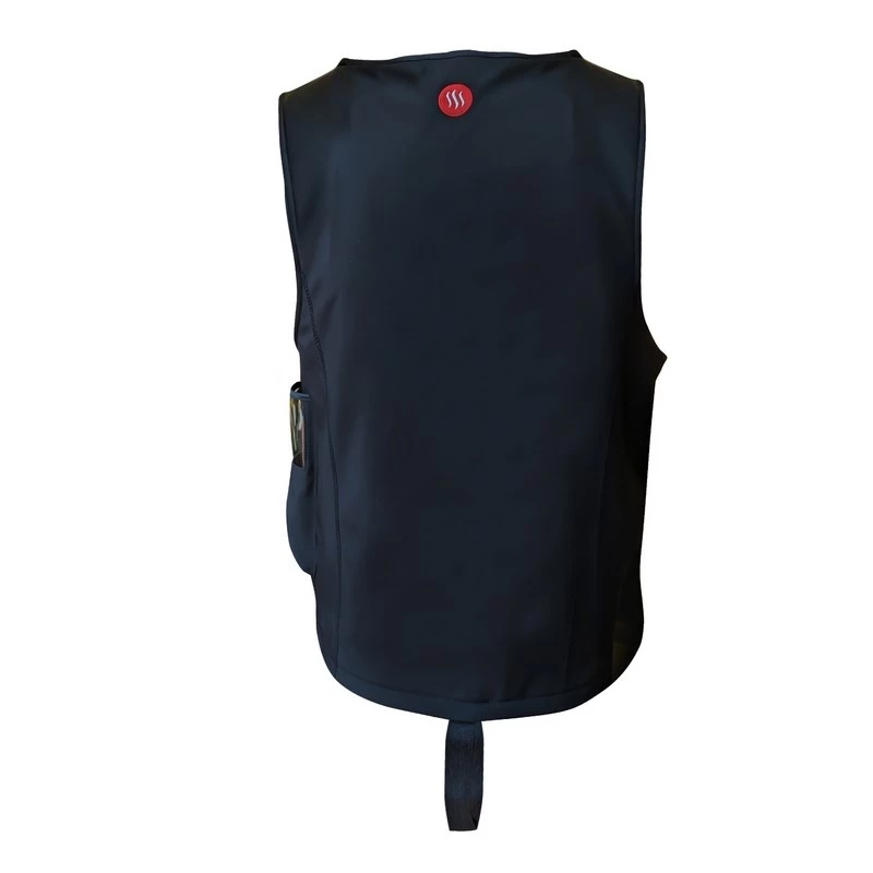 Colete para desportos aquáticos Glovii GMV1M preto softshell