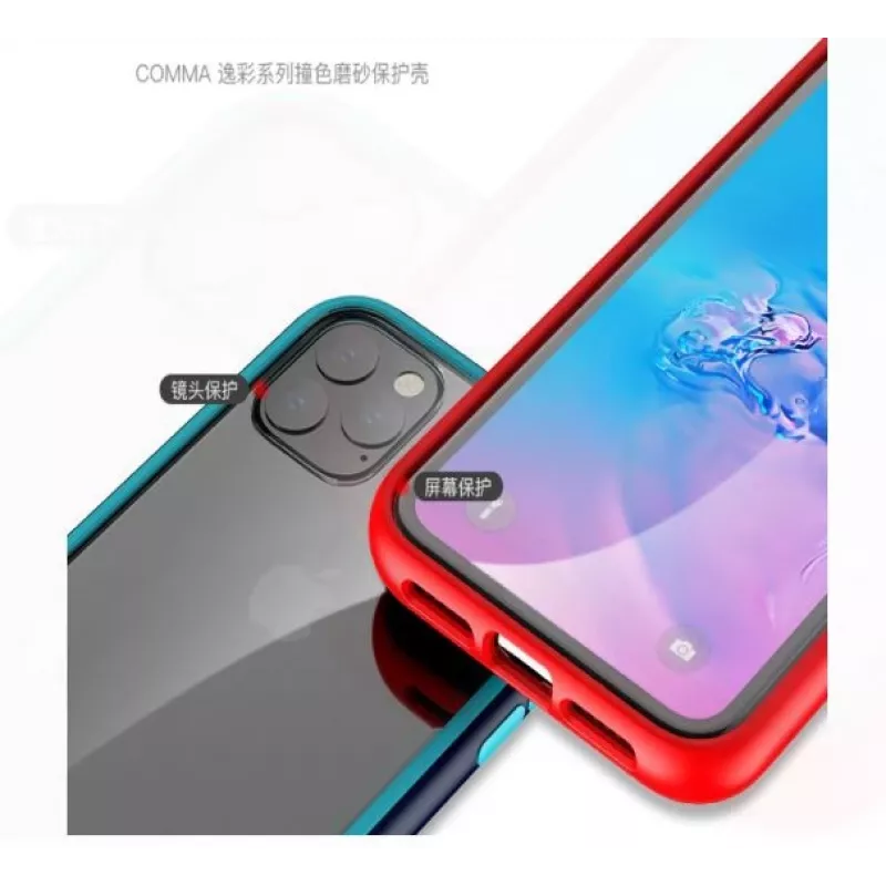 Capa para telemóvel COMMA Joy para iPhone 11 Pro anti-choque preto