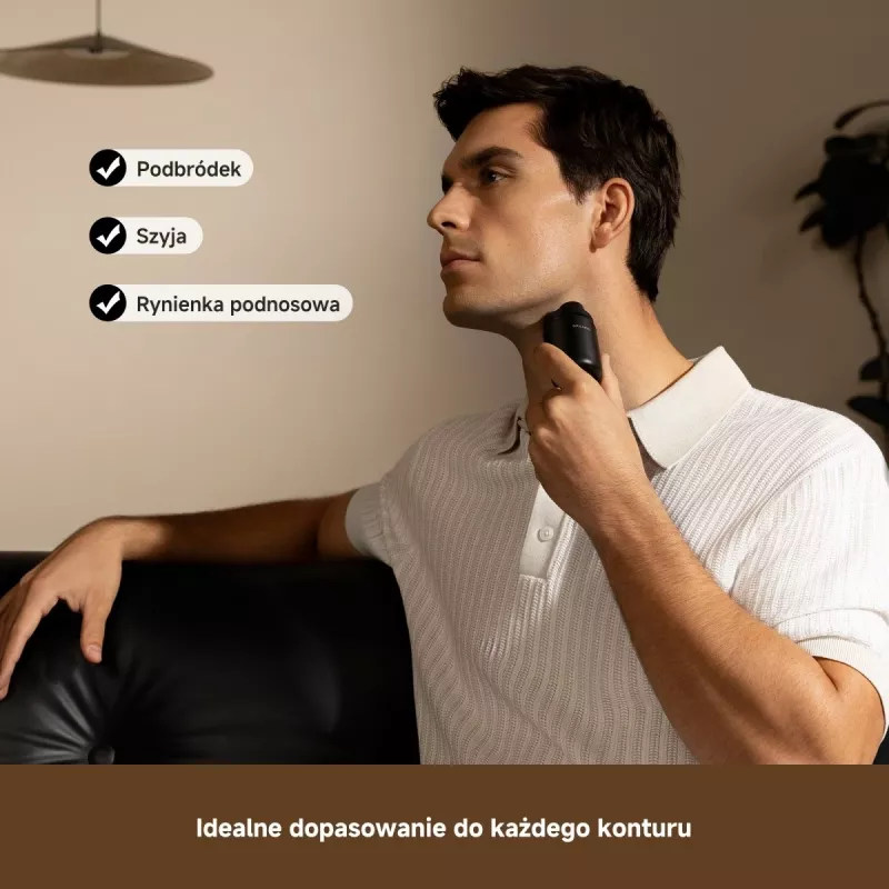Máquina de barbear elétrica Dreame S7 AS01A — aparador sem fios para homem, modelo AS01A