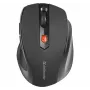 Rato ótico sem fios RF para destro DEFENDER ULTRA MM-315 — 1600 DPI, 6 botões, recetor USB, preto