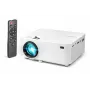 Projetor de distância padrão Technaxx TX-113 1800 ANSI lúmenes LED 800x480 branco