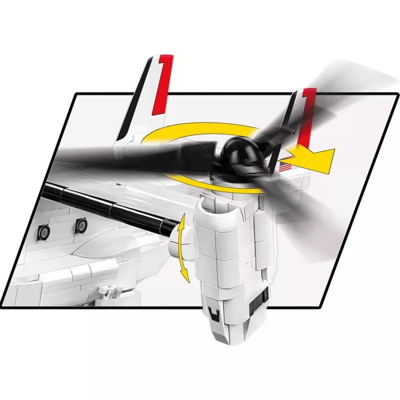 Kit COBI Bell-Boeing V-22 Osprey 1136 peças Armed Forces