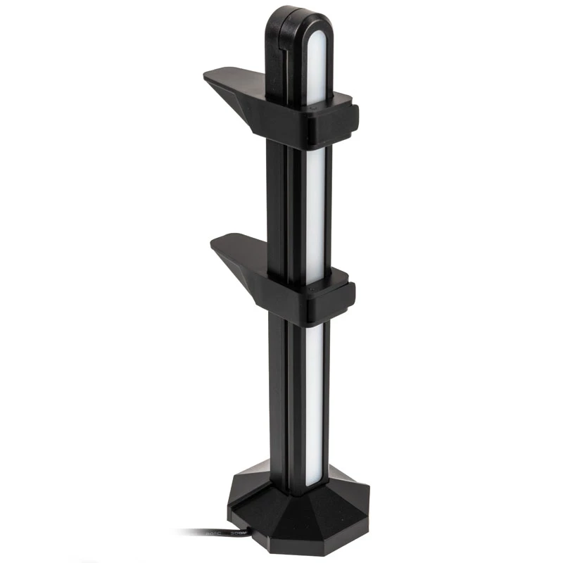 Suporte para GPU Lamptron GPU suporte ARGB — preto