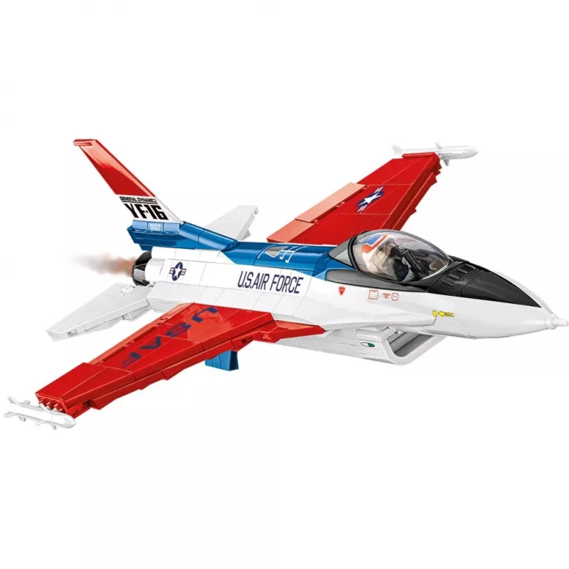 Blocos COBI F-16 (YF-16) Primeiro voo 1974 375 peças