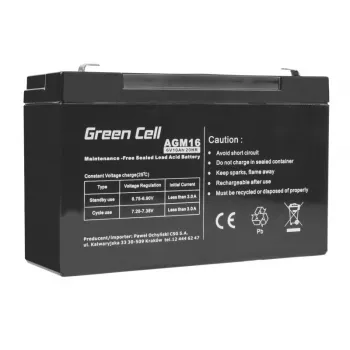 Bateria UPS chumbo-ácido selada Green Cell AGM16