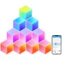 Painel LED inteligente Govee B6066 Hexa Pro RGBIC Bluetooth Wi‑Fi 10 peças