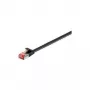 Wentronic Goobay cabo de rede plano CAT 6, U/FTP, preto, 15 m - material de cobre (94238)