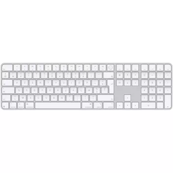 APPLE Magic Keyboard com Touch ID e teclado numérico para modelos Mac com Apple Silicon – francês – teclas brancas