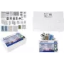 First Aid Only kit de primeiros socorros P-51003 00 — caixa compacta de primeiros socorros para montagem na parede DIN 13157, branco