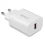 Carregador móvel Lindy 73412 para smartphone, tablet branco AC carregamento rápido interior, exterior