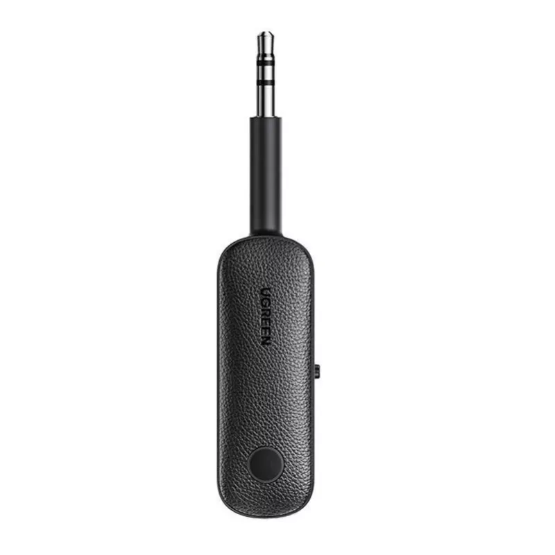 Recetor/transmissor Bluetooth UGREEN CM403 – jack 3,5 mm, Bluetooth 5.0, bateria 145 mAh, preto