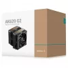 Arrefecedor de ar DeepCool AK620 G2, ventoinha de 120 mm, compatível com LGA1700/1200/115x e AM4/AM5, preto, 144×127×159 mm