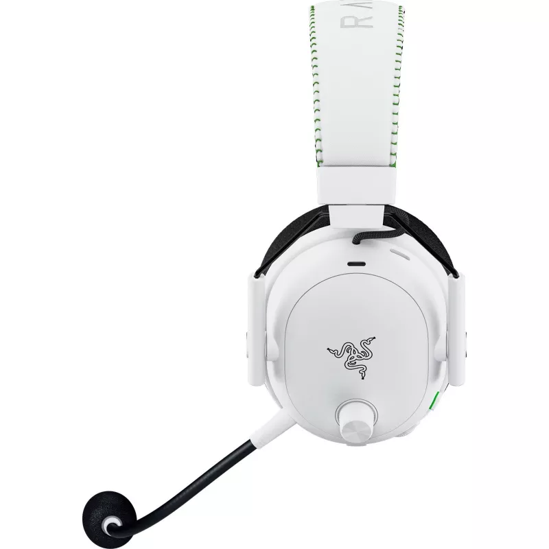 Headset Razer BlackShark V3 Pro com fios e sem fios Bluetooth branco