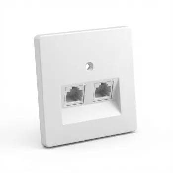 BUSCH JAEGER BJ 1803-02-915 Placa central 2 vias Busch-balance SI 2CKA001753A0216 (2CKA001753A0216)