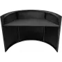 Suporte móvel para eventos Omnitronic 32000015 — suporte curvo portátil para altifalante/monitor, altura ajustável