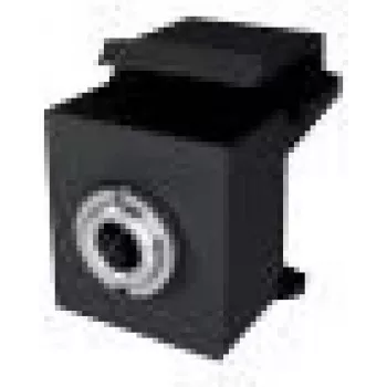 BACHMANN Keystone minijack 3,5mm preto (917.157)