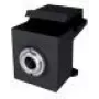 BACHMANN Keystone minijack 3,5mm preto (917.157)