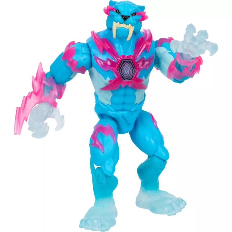 Figura de Brincar Usorteret Mr. Beast Lab Mutators Mutation Chamber Lightning Panther Figura de Coleção