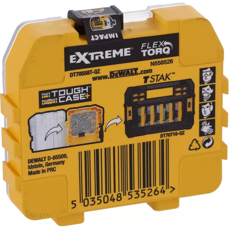 Ponta de chave de fendas DeWALT DT70558T-QZ Comprimento 25 mm Quantidade 25 unidades