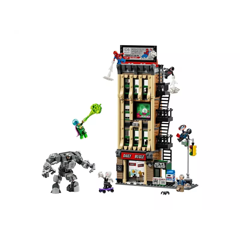 LEGO MARVEL 76342 Spider-Man vs. Mysterio: O Daily Bugle