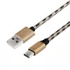 Cabo de sincronização e carregamento USB 2.0 AM para ficha USB-C