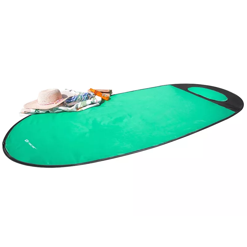 Esteira de praia TRACER Pop Up 46948 – esteira dobrável portátil leve cor de menta