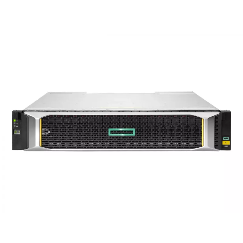 Conjunto de discos HPE MSA 2060 0 TB Rack 2U Prateado Preto HDD SSD