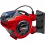 Einhell GE-HR 18/30 WH Li-Solo Power X-Change enrolador de mangueira de parede a bateria, 18 V, 1/2 polegada, enrolamento por botão, vermelho, sem mangueira, bateria e carregador