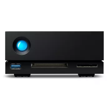 LACIE 1big Dock 10TB Thunderbolt 3 + USB 3.1 8,9 cm 3,5 polegadas para MAC & PC – cinzento