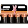 Pilha Duracell Plus NEW MN1300 LR20 D alcalina 1,5 V — pack de 4