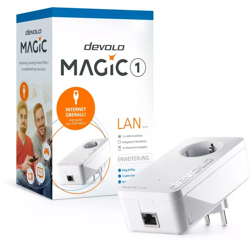Adaptador Ethernet LAN Devolo Magic 1 LAN 1200 Mbit/s