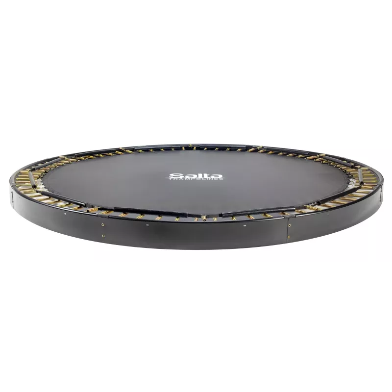 Trampolim redondo de exterior Salta 5065A – Exterior, 72 molas, 4 pernas, carga máx. 120 kg, para pessoas a partir dos 5 anos