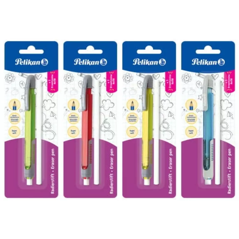 Borracha Pelikan 807364 cores sortidas