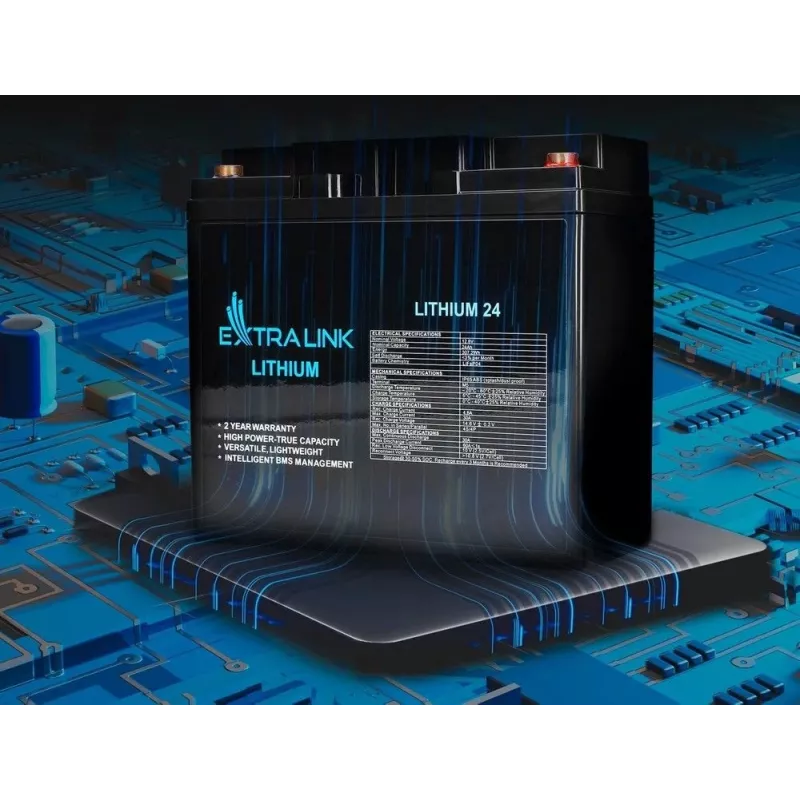 Bateria Extralink LiFePO4 24000 mAh 12,8 V