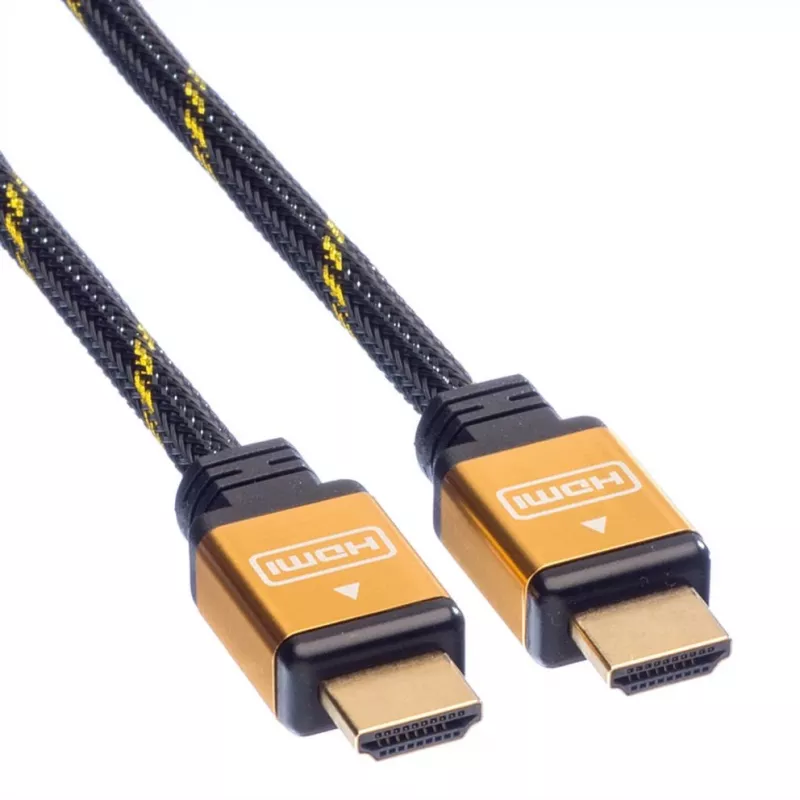 Cabo HDMI High Speed ROLINE Gold, ST-ST 2,0m (11.04.5562)