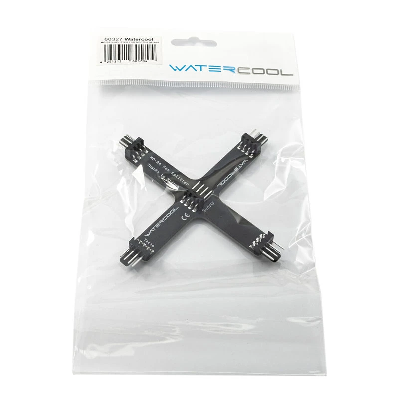Splitter para radiador Watercool MO-RA X-Splitter para ventoinhas Noctua NF-A20