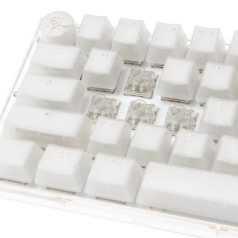 Ducky One 3 Aura White SF teclado Gaming USB QWERTY US International