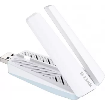 Adaptador USB D-Link BE6500 Wi-Fi 7, sem fios, USB, WLAN, Wi-Fi 7 (802.11be), 6500 Mbit/s