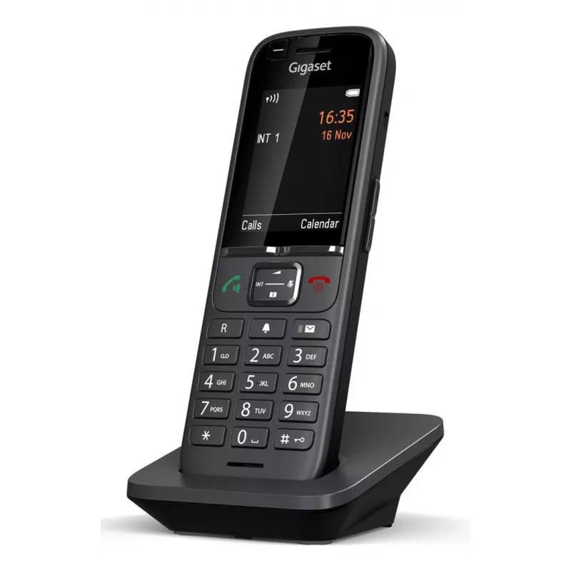 Telefone DECT Gigaset N530 IP PRO + S700H PRO com identificação de chamadas antracite