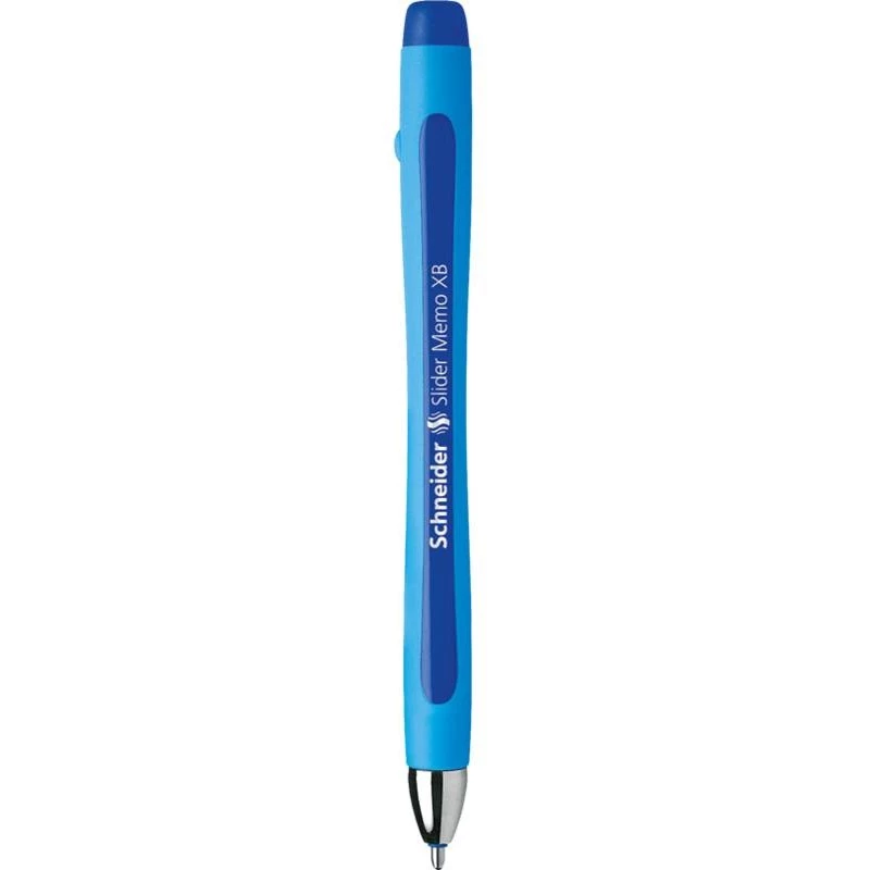 Caneta de esferográfica Schneider Slider Memo XB Azul 10 unidades (50-150203)
